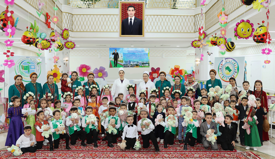 Health and happiness of our children – a pledge of the bright future of our sovereign fatherland